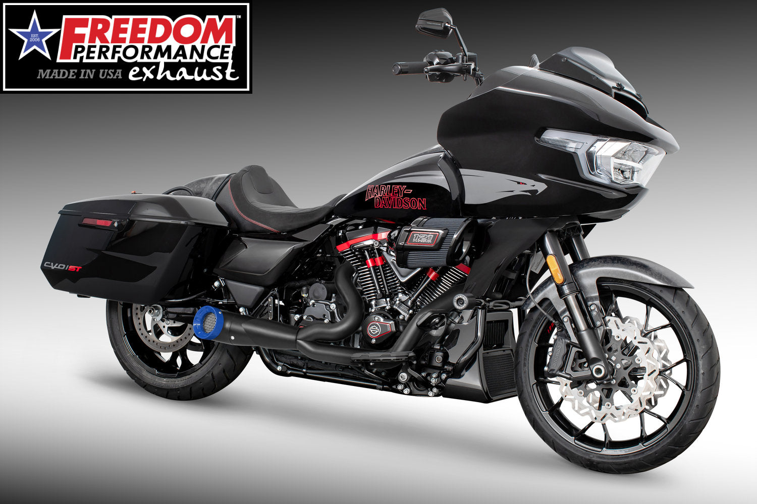 HARLEY TOURING 2-INTO-1 TURNOUT/SIDEDUMP FULL SYSTEM BUNDLE 1995-PRESENT