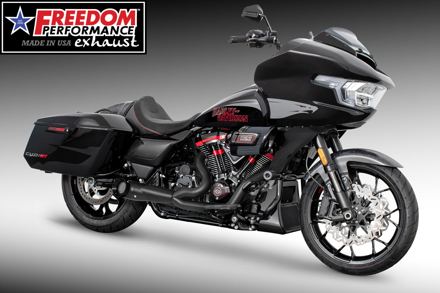 HARLEY TOURING 2-INTO-1 TURNOUT/SIDEDUMP FULL SYSTEM BUNDLE 1995-PRESENT