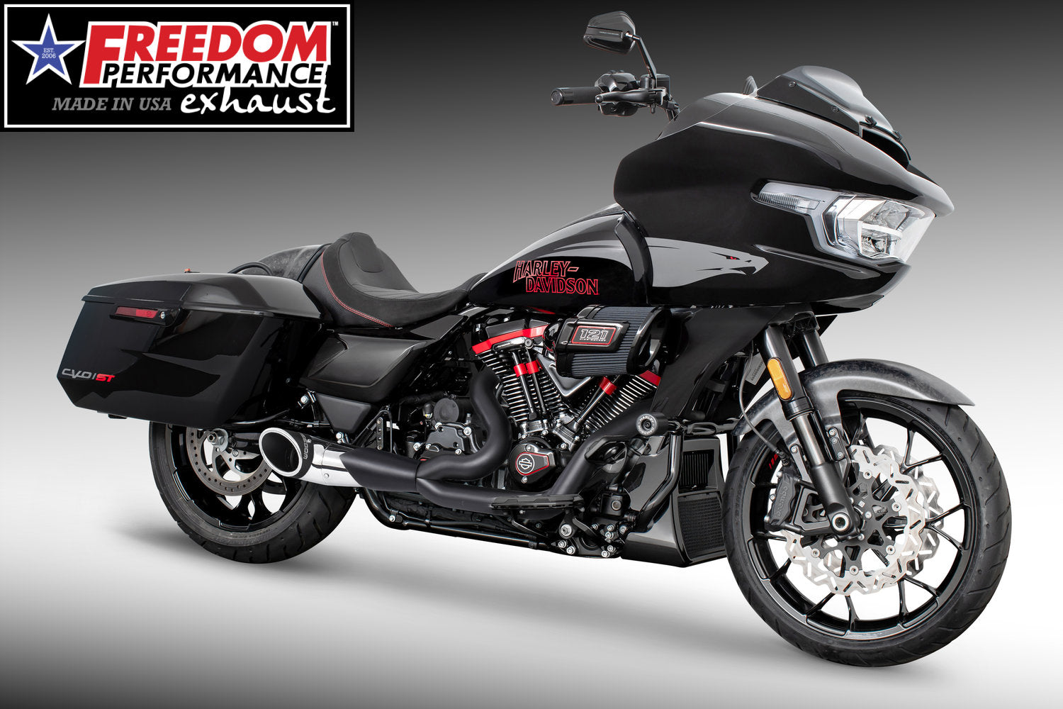 HARLEY TOURING 2-INTO-1 TURNOUT/SIDEDUMP FULL SYSTEM BUNDLE 1995-PRESENT