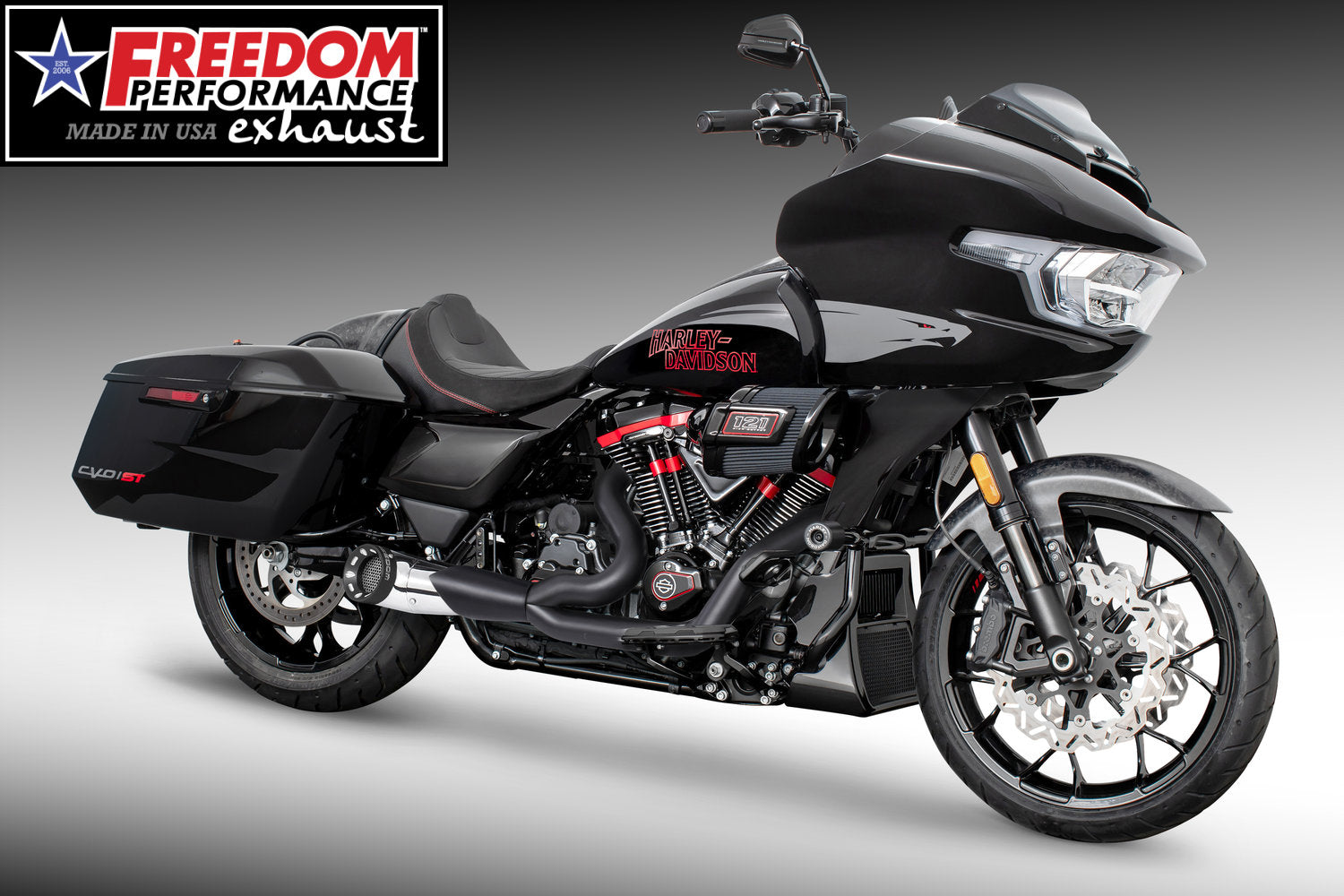 HARLEY TOURING 2-INTO-1 TURNOUT/SIDEDUMP FULL SYSTEM BUNDLE 1995-PRESENT