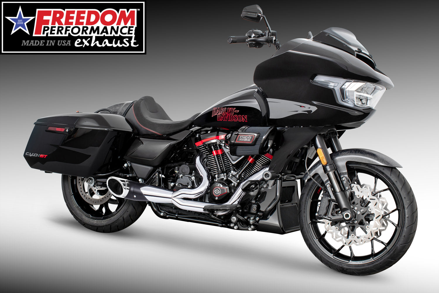 HARLEY TOURING 2-INTO-1 TURNOUT/SIDEDUMP FULL SYSTEM BUNDLE 1995-PRESENT