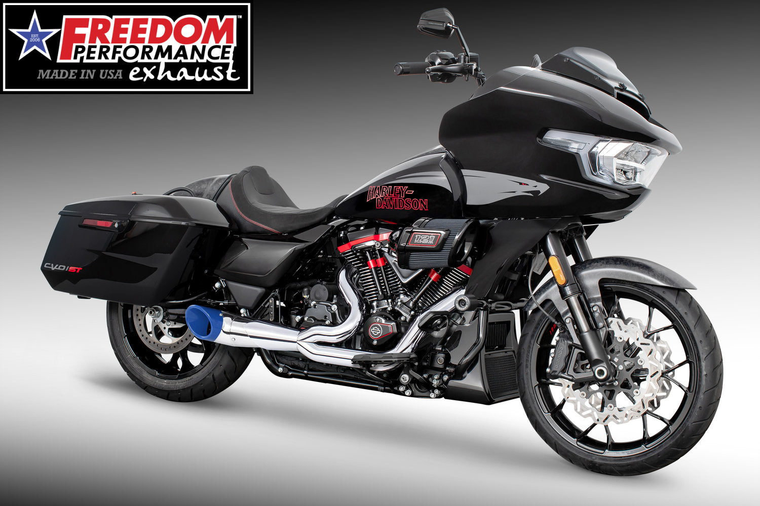 HARLEY TOURING 2-INTO-1 TURNOUT/SIDEDUMP FULL SYSTEM BUNDLE 1995-PRESENT