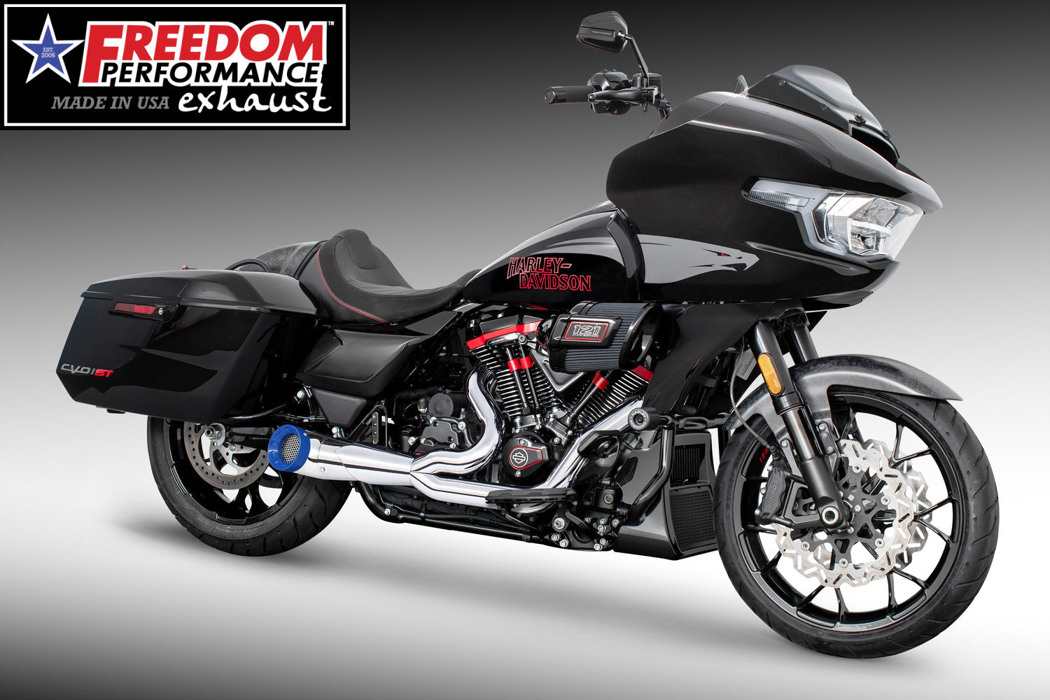 HARLEY TOURING 2-INTO-1 TURNOUT/SIDEDUMP FULL SYSTEM BUNDLE 1995-PRESENT