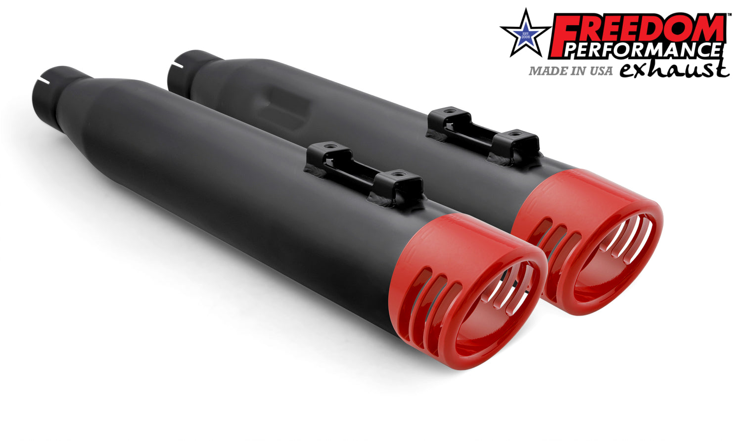 HARLEY TOURING SHARKTAIL & RACING 4" SLIP-ONS Bundle