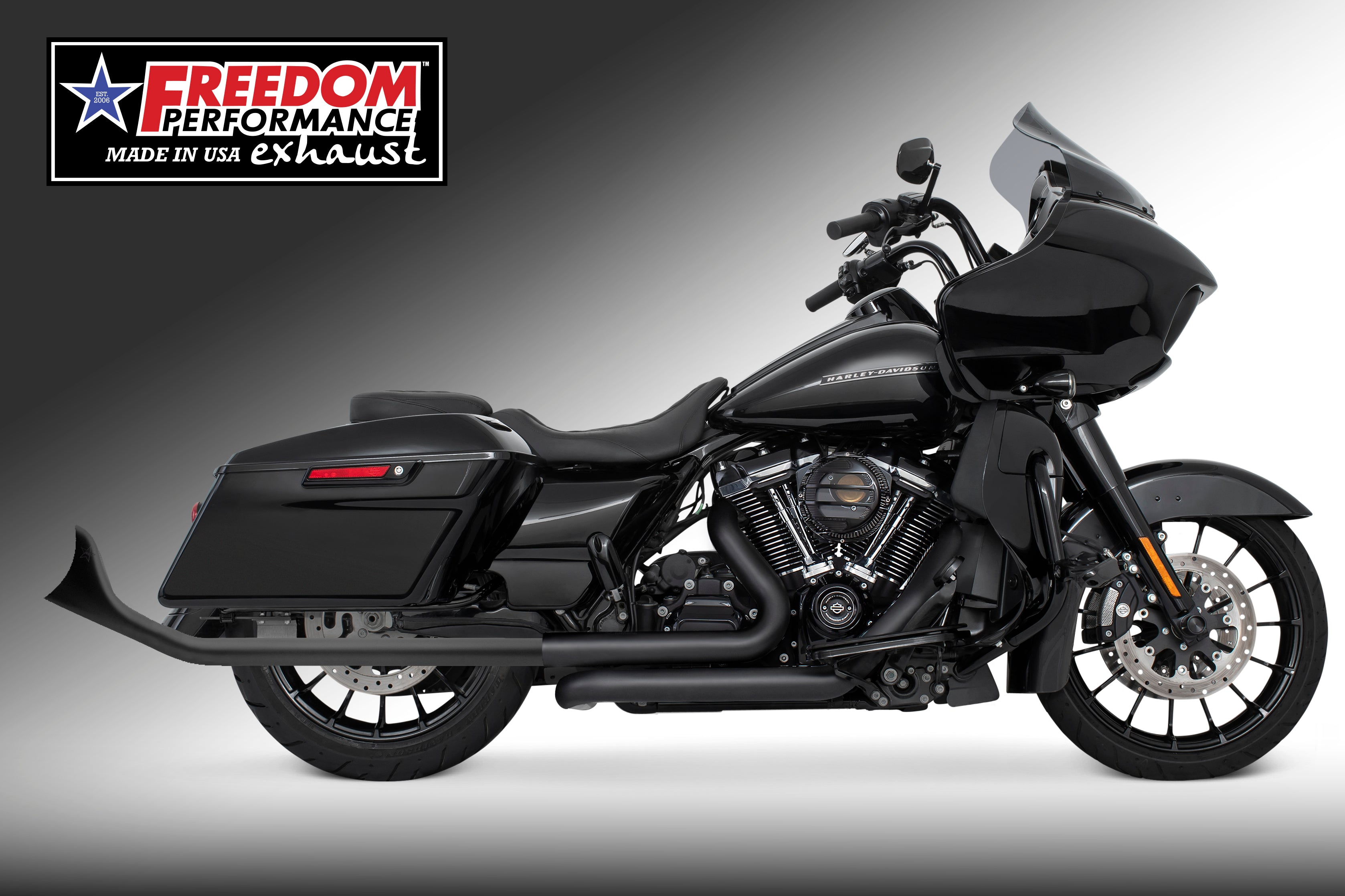 HARLEY TOURING FISHTAILS 1.875