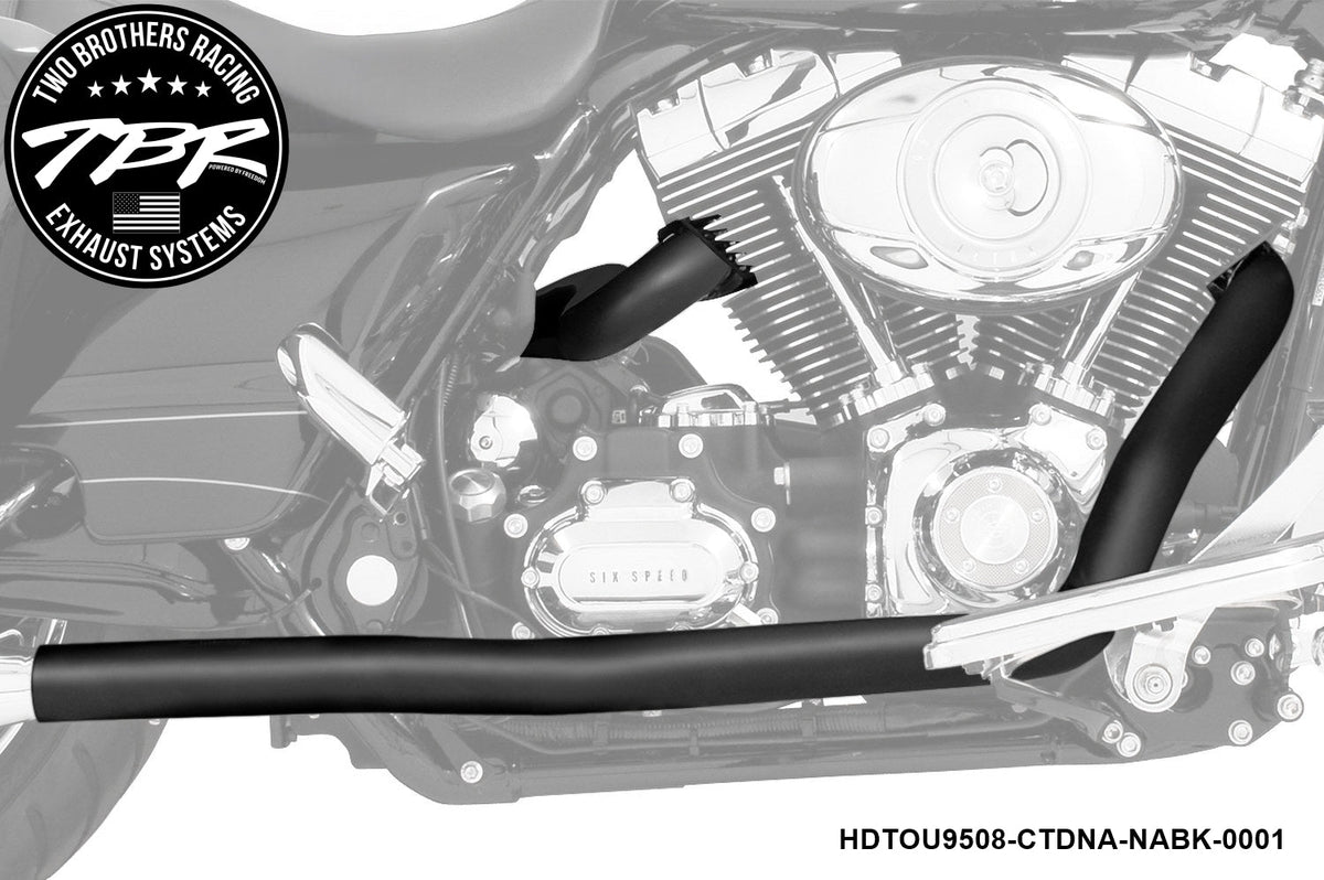 HARLEY TOURING CLASSIC TRUE-DUAL HEADERS (1995 - 2016) [PREORDER] - Two Brothers Racing