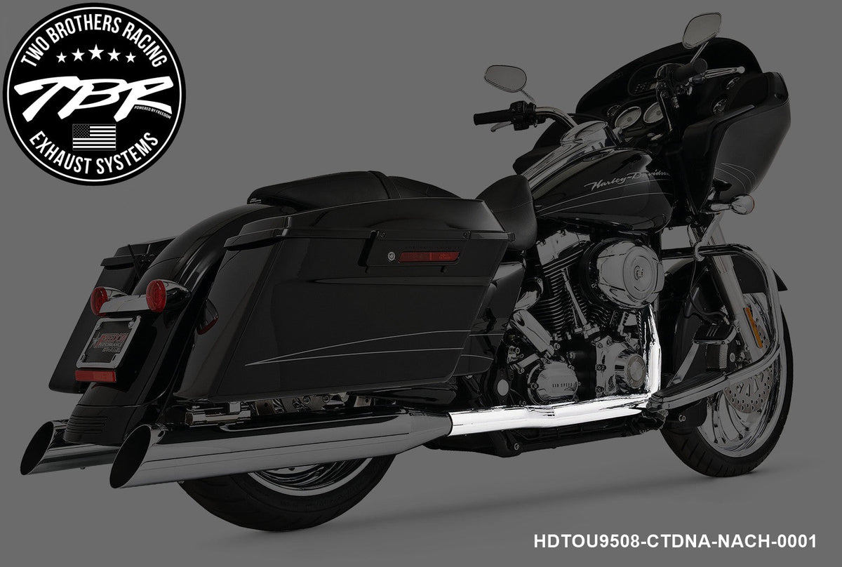 HARLEY TOURING CLASSIC TRUE-DUAL HEADERS (1995 - 2016) [PREORDER] - Two Brothers Racing