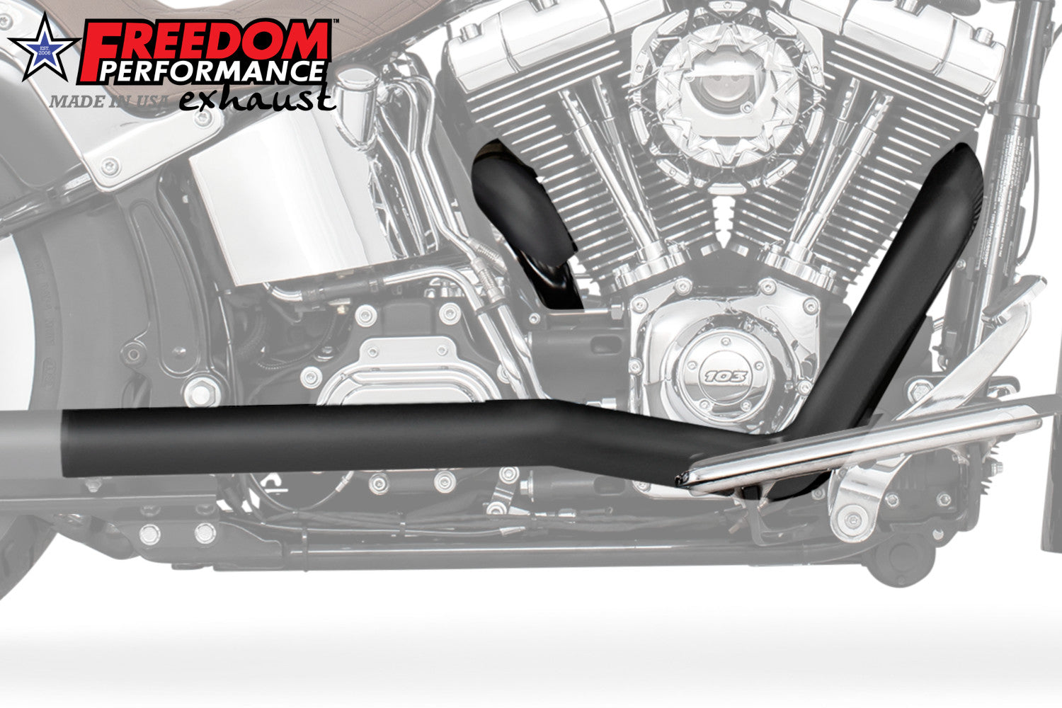 HARLEY SOFTAIL CLASSIC TRUE-DUAL HEADERS ONLY