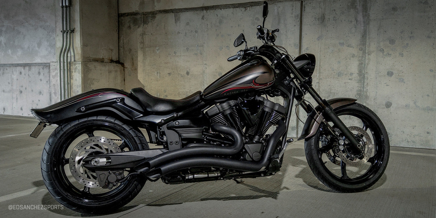 YAMAHA RAIDER, ROADLINER/STRATOLINER SCALLOP CUT SHARP CURVE RADIUS 2008-2020