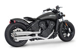 INDIAN SCOUT-ROGUE-BOBBER-SIXTY FREEDOM 4" SLIP-ONS 2014-PRESENT (SPECIAL ORDER)