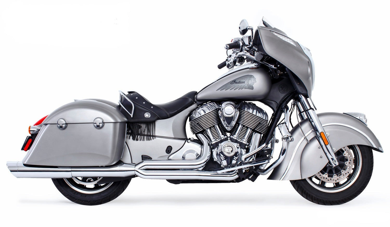 INDIAN CHIEFTAIN / ROADMASTER / SPRINGFIELD W/ HARD BAGS UNION 2-INTO ...