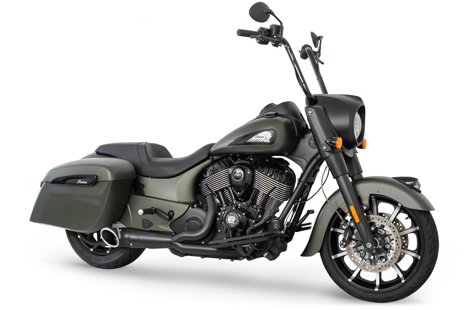 INDIAN CHIEFTAIN/ROADMASTER/SPRINGFIELD 2-INTO-1 TURNOUT/SIDEDUMP BUNDLE 2014-PRESENT