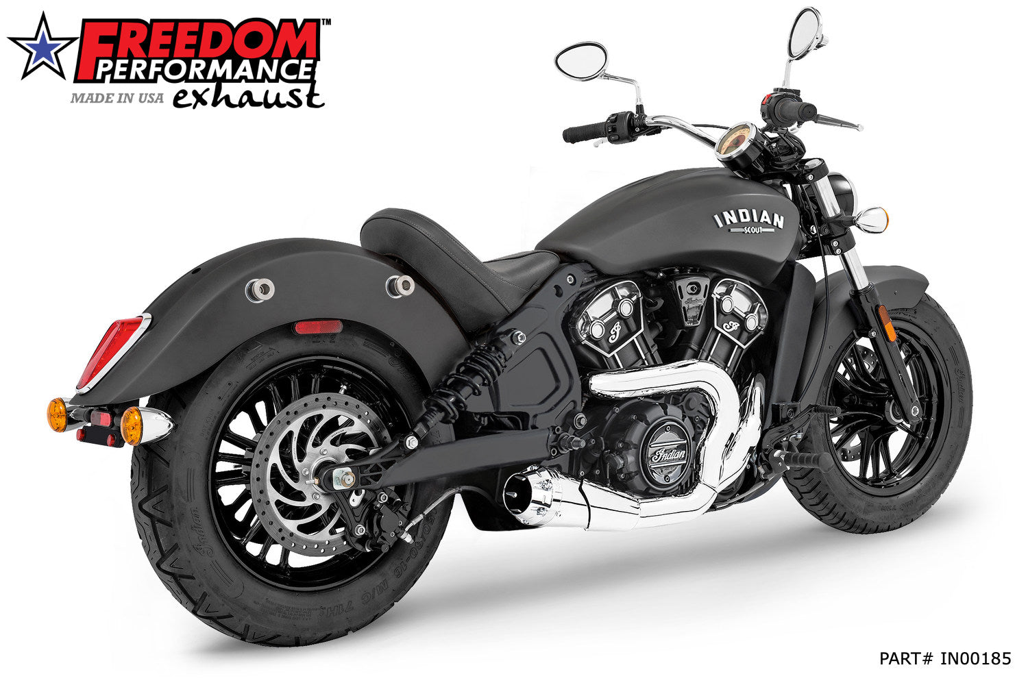 INDIAN SCOUT-ROGUE-BOBBER-SIXTY COMBAT 2-INTO-1 SHORTY 2014-2024