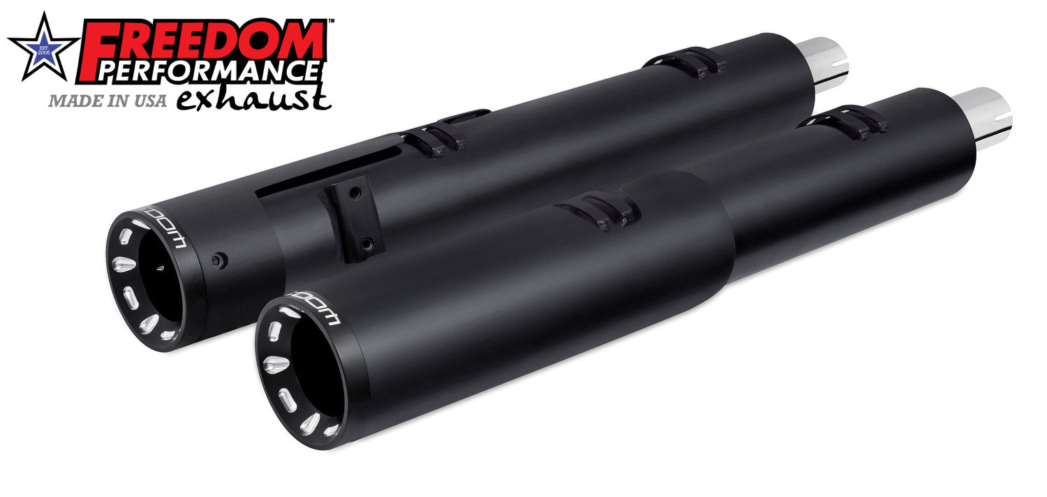 INDIAN 4.5" 2-STEP SLIP-ONS ONLY FOR CHALLENGER/PURSUIT, CHIEFTAIN/ROADMASTER, SPRINGFIELD BAGGERS