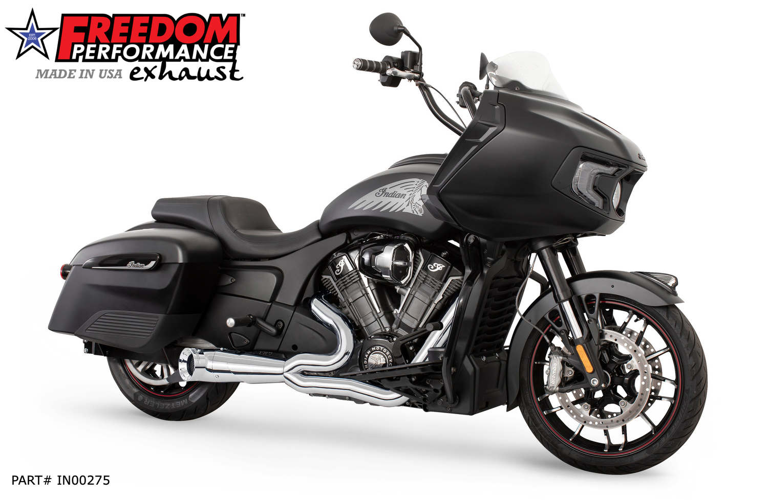 INDIAN CHALLENGER / PURSUIT / ELITE 2-INTO-1 TURNOUT/SIDEDUMP FULL SYSTEM BUNDLE 2020-PRESENT