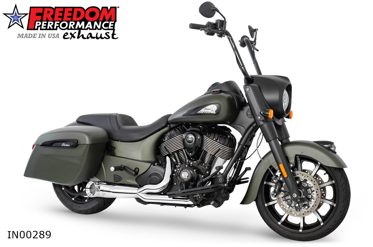 INDIAN CHIEFTAIN/ROADMASTER/SPRINGFIELD 2-INTO-1 TURNOUT/SIDEDUMP BUNDLE 2014-PRESENT