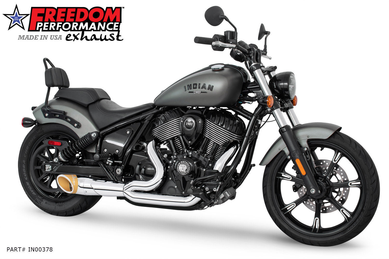 INDIAN CHIEF/SPORT/BOBBER/SUPER/LIMITED 2-INTO-1 TURNOUT-SIDEDUMP 2021-PRESENT BUNDLE