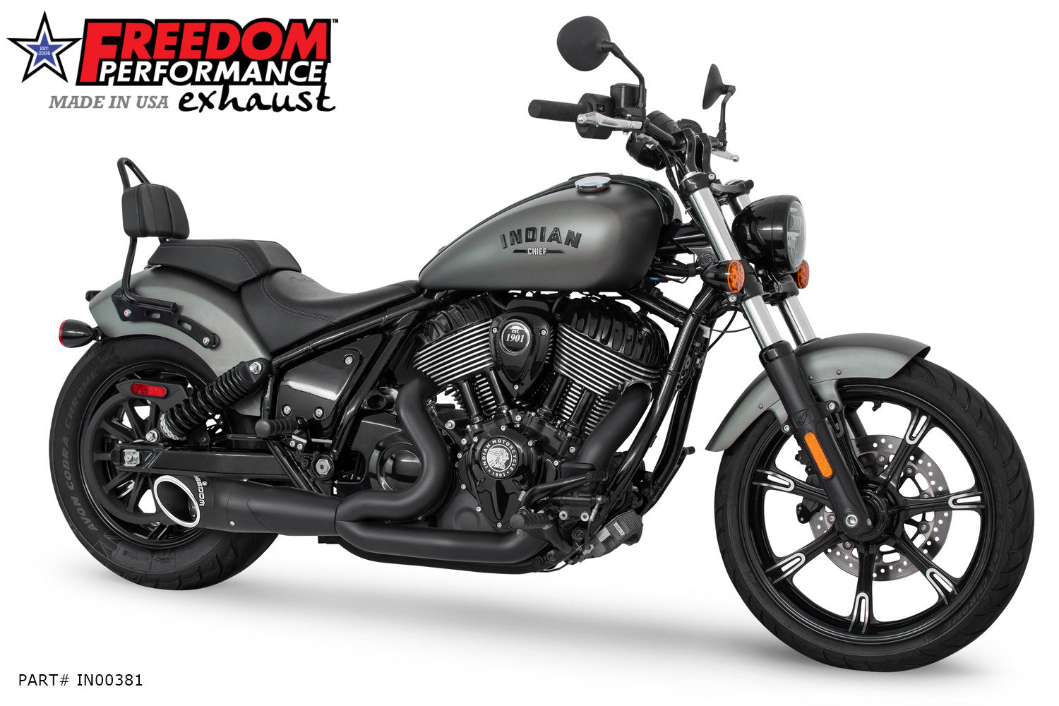 INDIAN CHIEF/SPORT/BOBBER/SUPER/LIMITED 2-INTO-1 TURNOUT-SIDEDUMP 2021-PRESENT BUNDLE