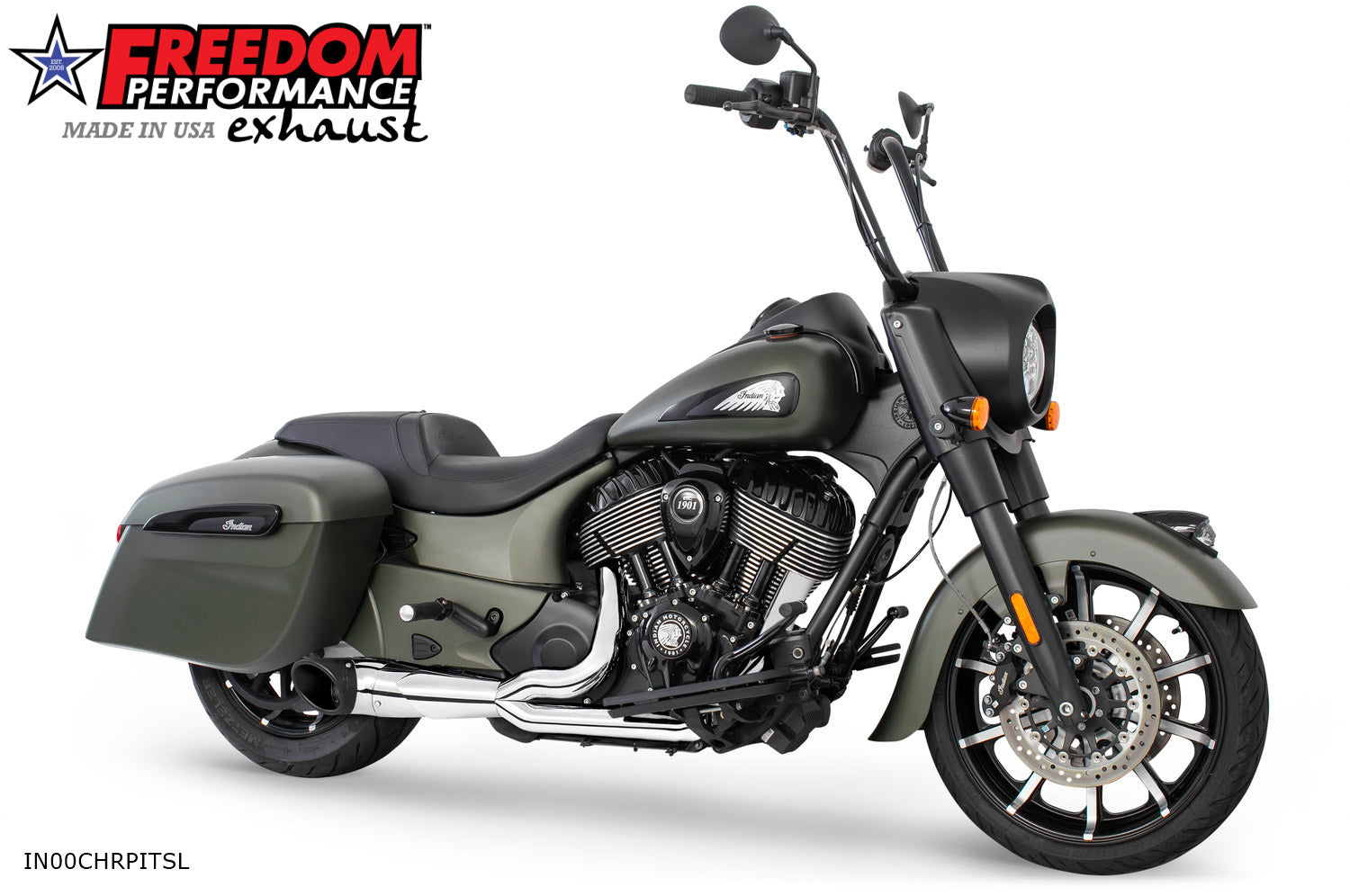 INDIAN CHIEFTAIN/ROADMASTER/SPRINGFIELD 2-INTO-1 TURNOUT/SIDEDUMP BUNDLE 2014-PRESENT