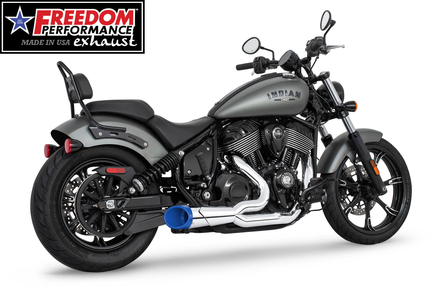 INDIAN CHIEF/SPORT/BOBBER/SUPER/LIMITED 4.5" 2-INTO-1 SHORTY 2021-PRESENT Bundle