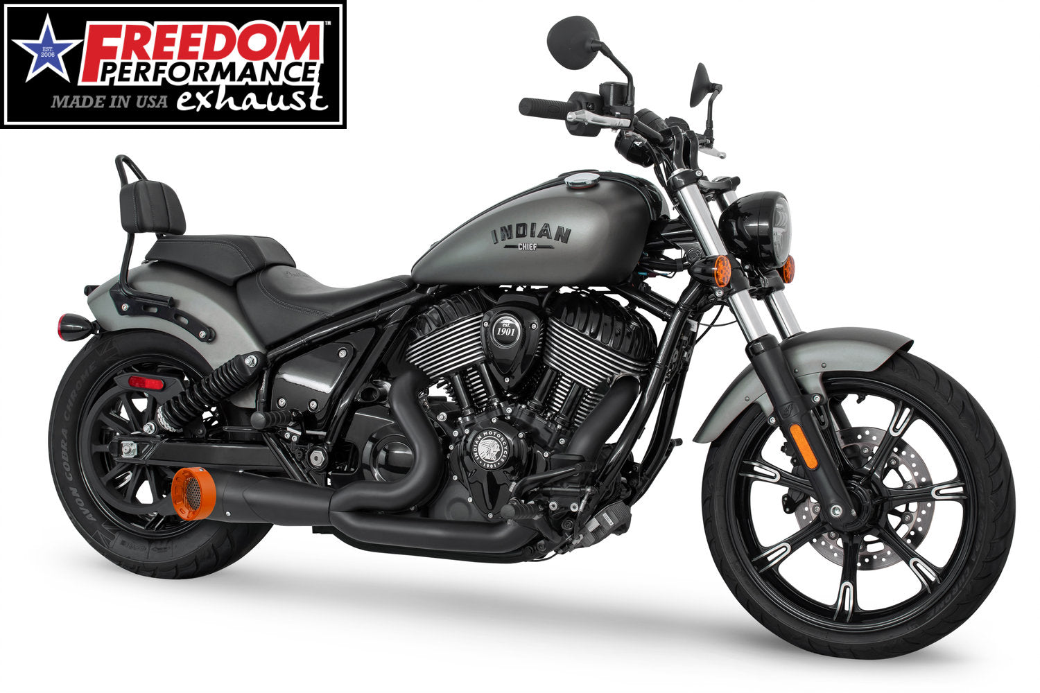 INDIAN CHIEF/SPORT/BOBBER/SUPER/LIMITED 2-INTO-1 TURNOUT-SIDEDUMP 2021-PRESENT BUNDLE