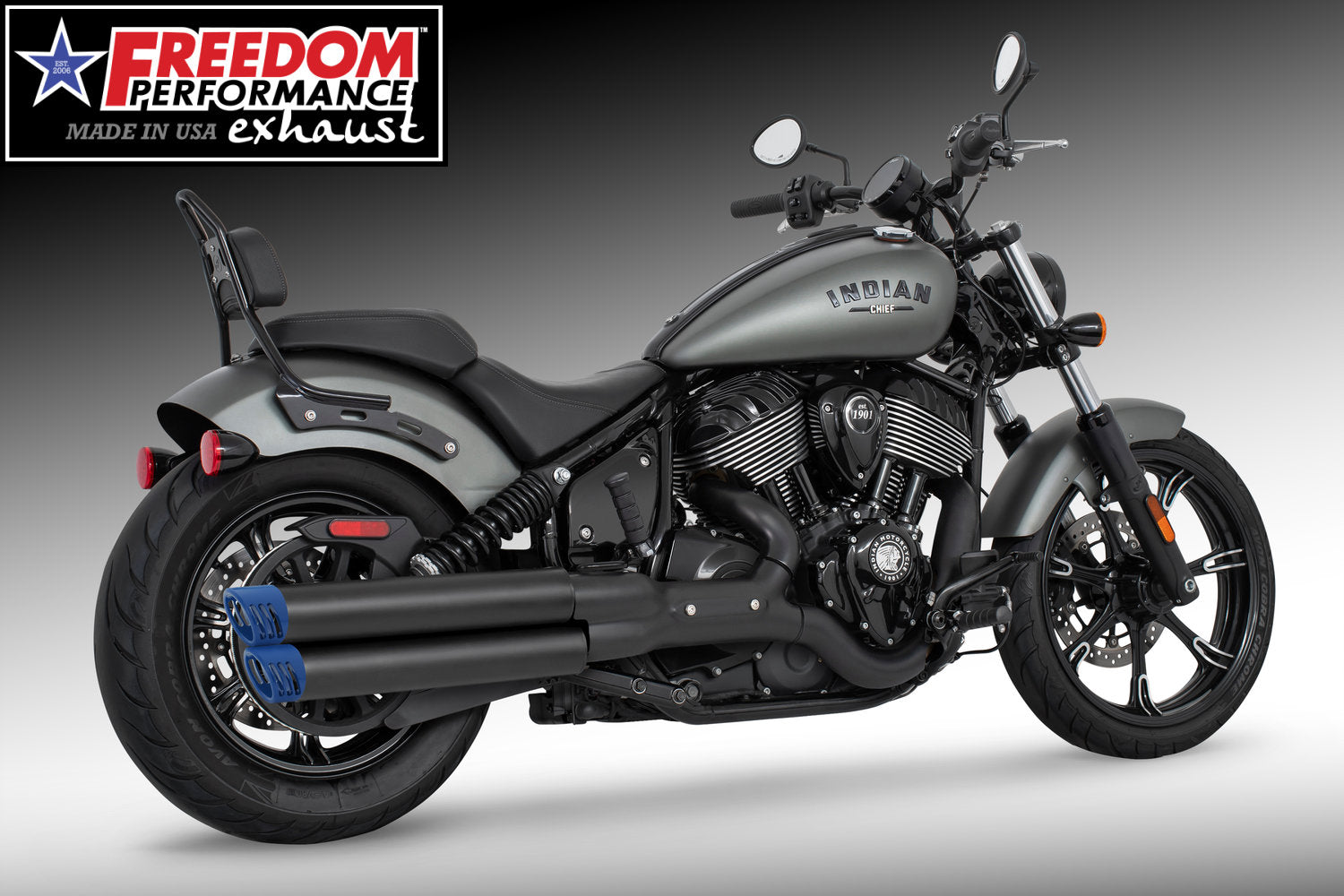 INDIAN CHIEF/SPORT/BOBBER/SUPER/LIMITED 3.25" SLIP-ONS 2021-PRESENT BUNDLE