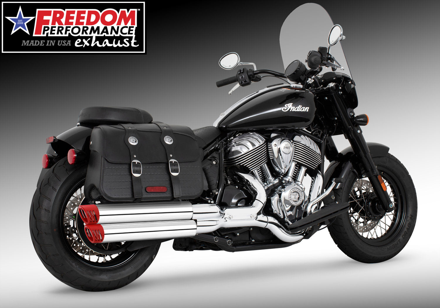 INDIAN CHIEF/SPORT/BOBBER/SUPER/LIMITED 3.25" SLIP-ONS 2021-PRESENT BUNDLE