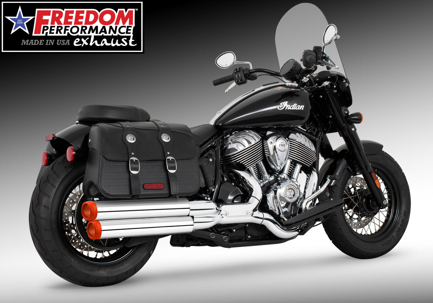 INDIAN CHIEF/SPORT/BOBBER/SUPER/LIMITED 3.25" SLIP-ONS 2021-PRESENT BUNDLE