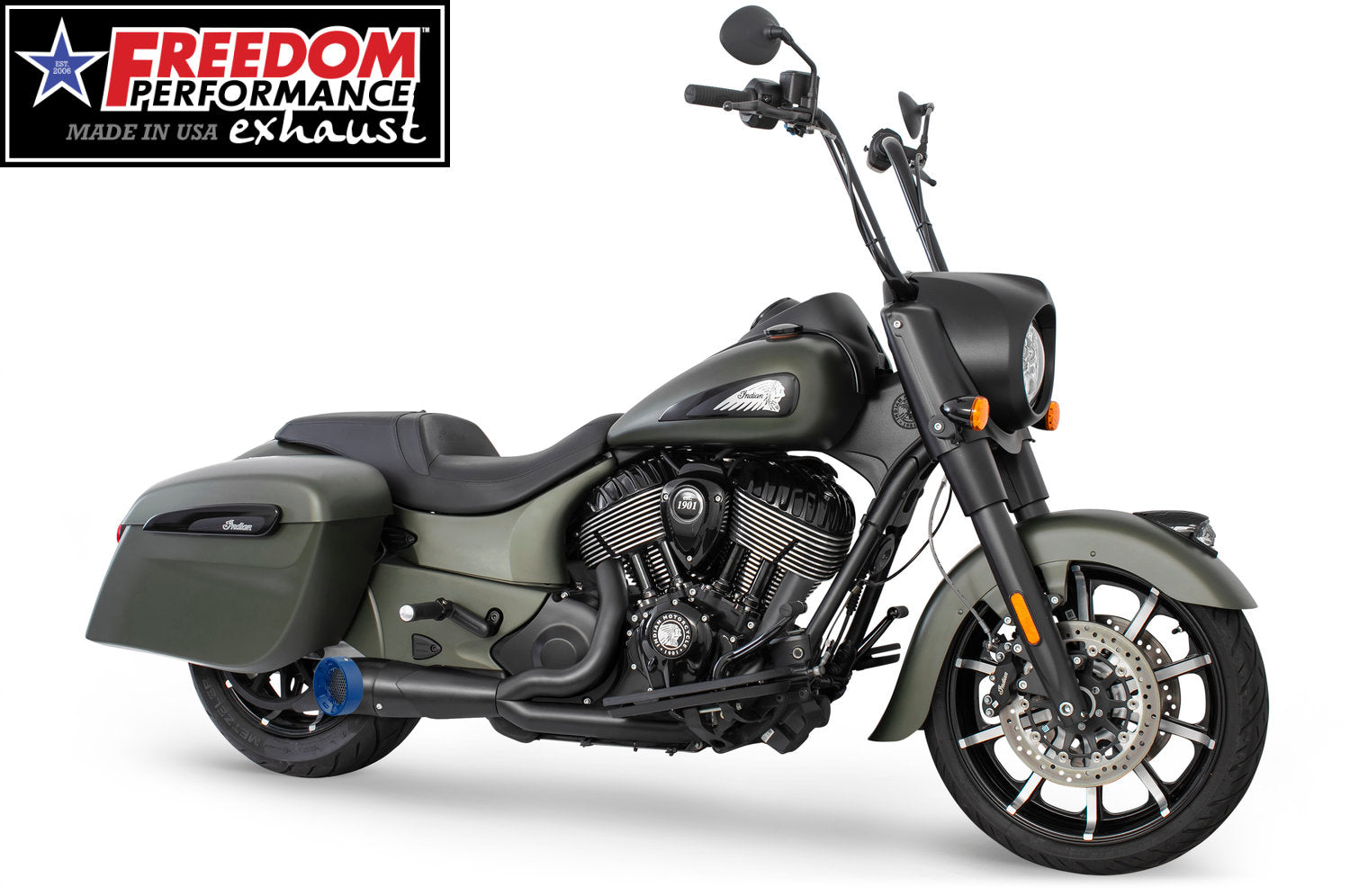 INDIAN CHIEFTAIN/ROADMASTER/SPRINGFIELD 2-INTO-1 TURNOUT/SIDEDUMP BUND