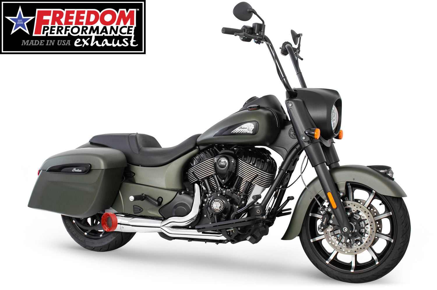 INDIAN CHIEFTAIN/ROADMASTER/SPRINGFIELD 2-INTO-1 TURNOUT/SIDEDUMP BUNDLE 2014-PRESENT