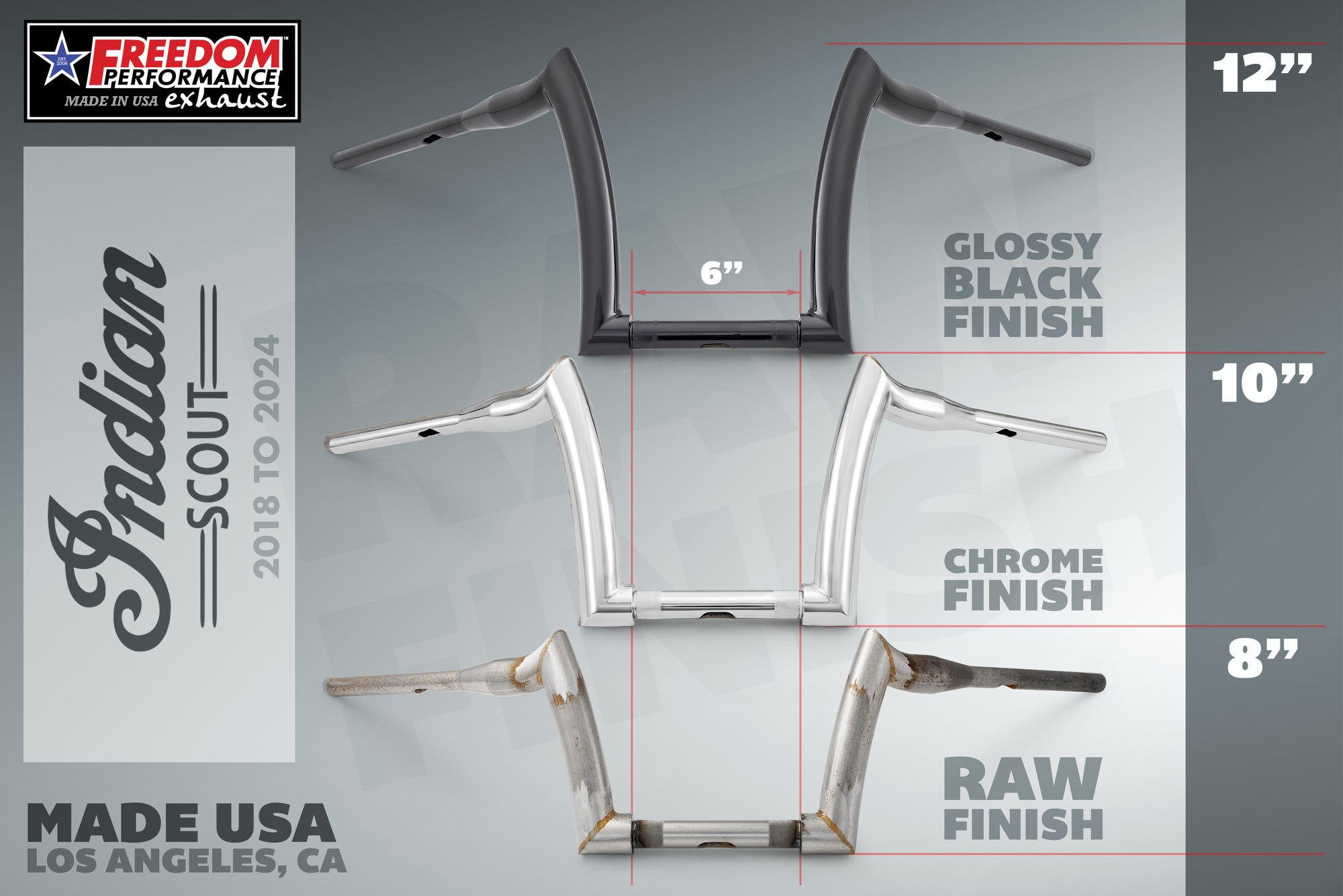 HANDLEBARS FOR INDIAN SCOUT
