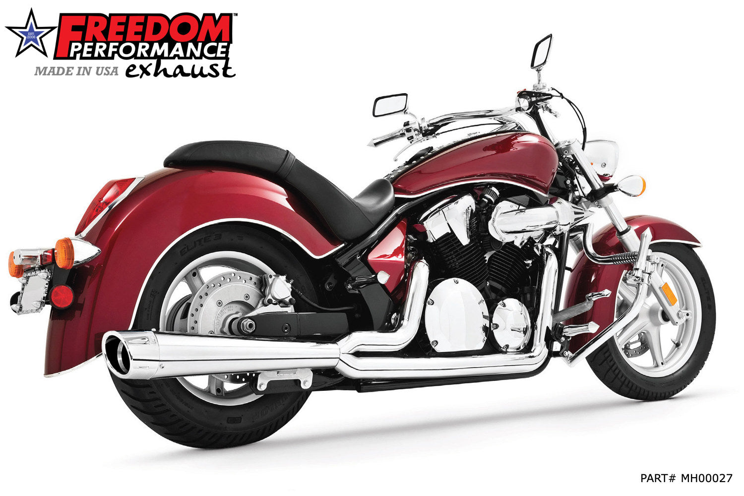 HONDA FURY/STATELINE/SABRE COMBAT 2-INTO-1 2010 TO PRESENT