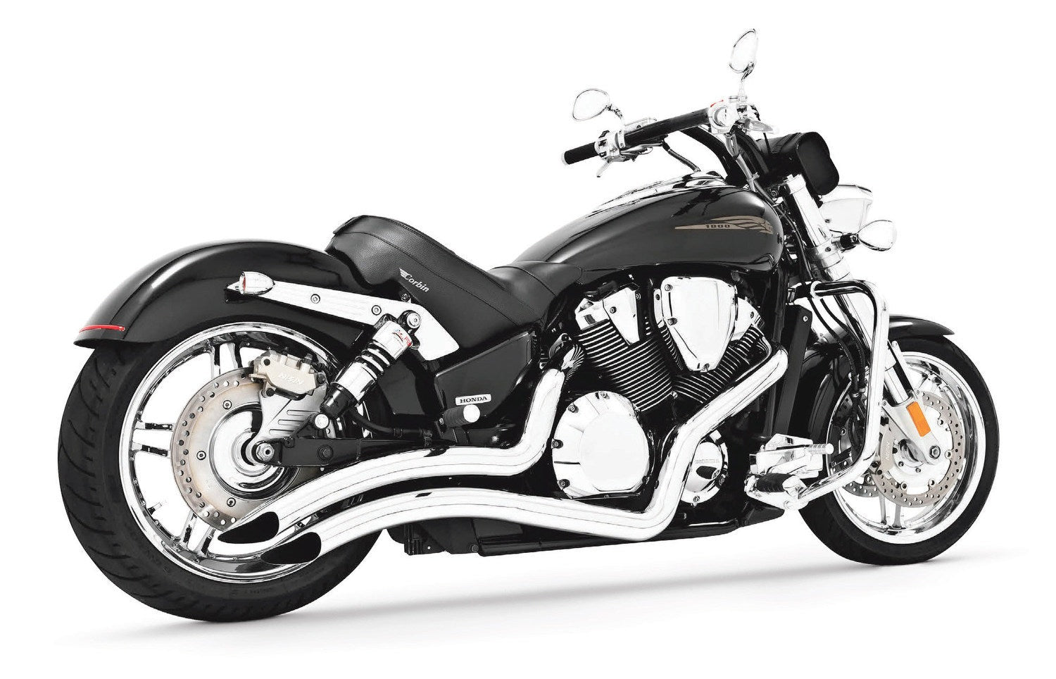 HONDA VTX1800 SCALLOP CUT SHARP CURVE RADIUS 2003 TO 2009