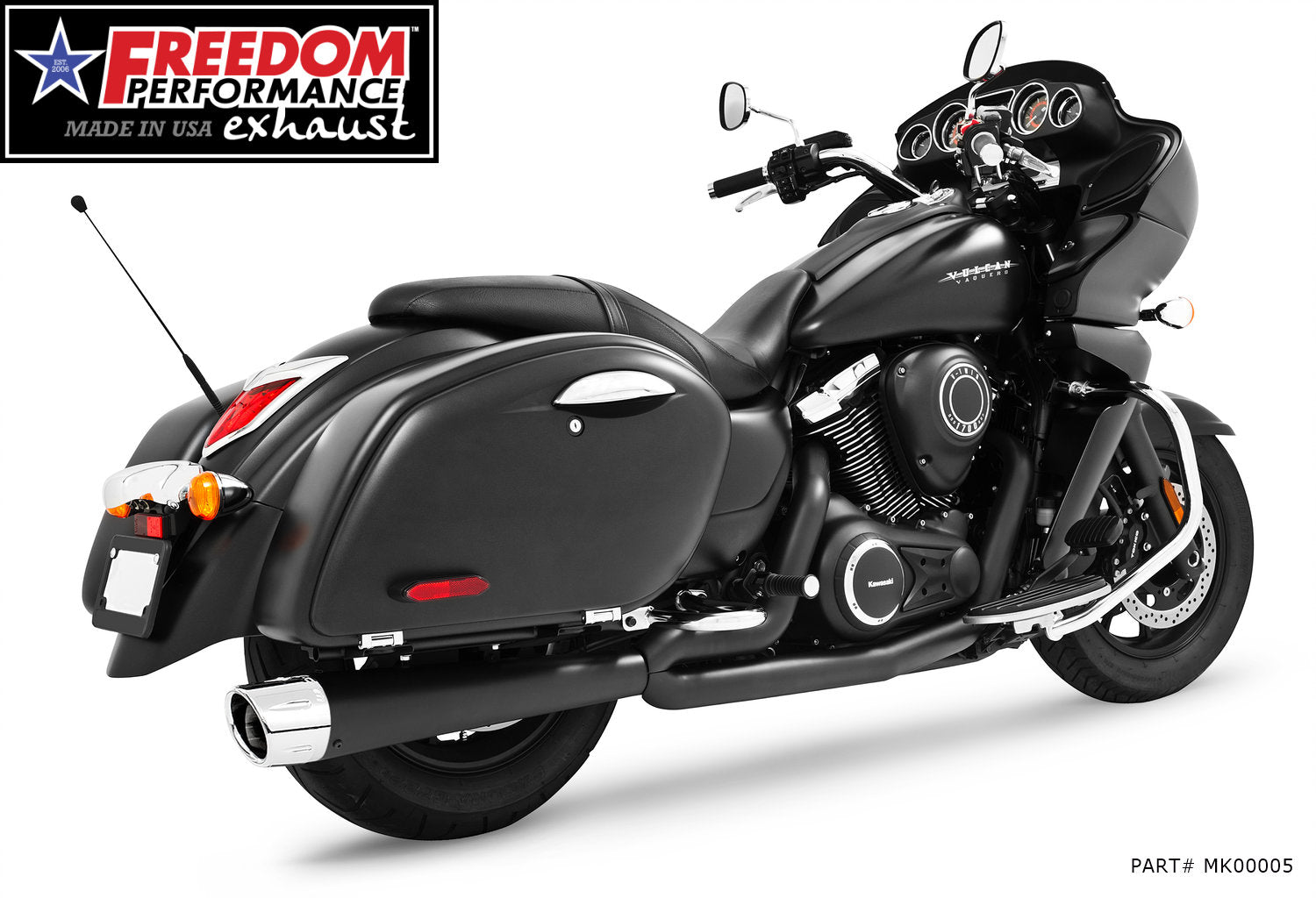 KAWASAKI VAQUERO 1700/NOMAD/VOYAGER COMBAT 2-INTO-1 2006-PRESENT