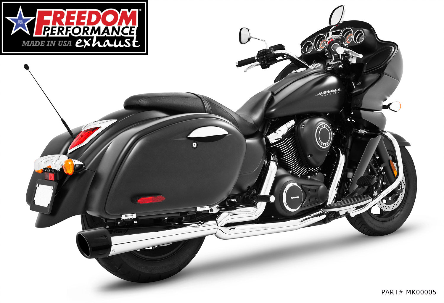 KAWASAKI VAQUERO 1700/NOMAD/VOYAGER COMBAT 2-INTO-1 2006-PRESENT