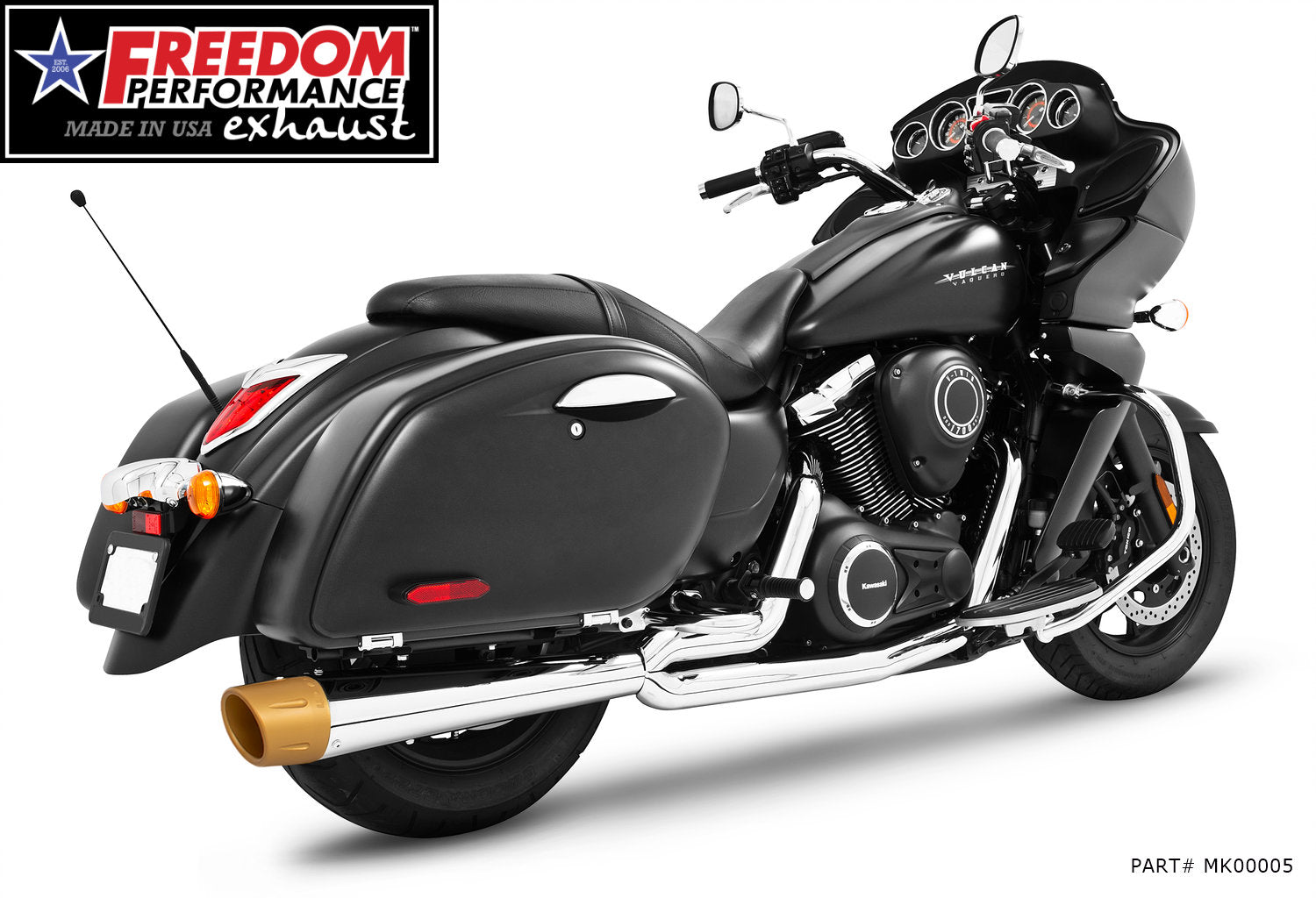 KAWASAKI VAQUERO 1700/NOMAD/VOYAGER COMBAT 2-INTO-1 2006-PRESENT