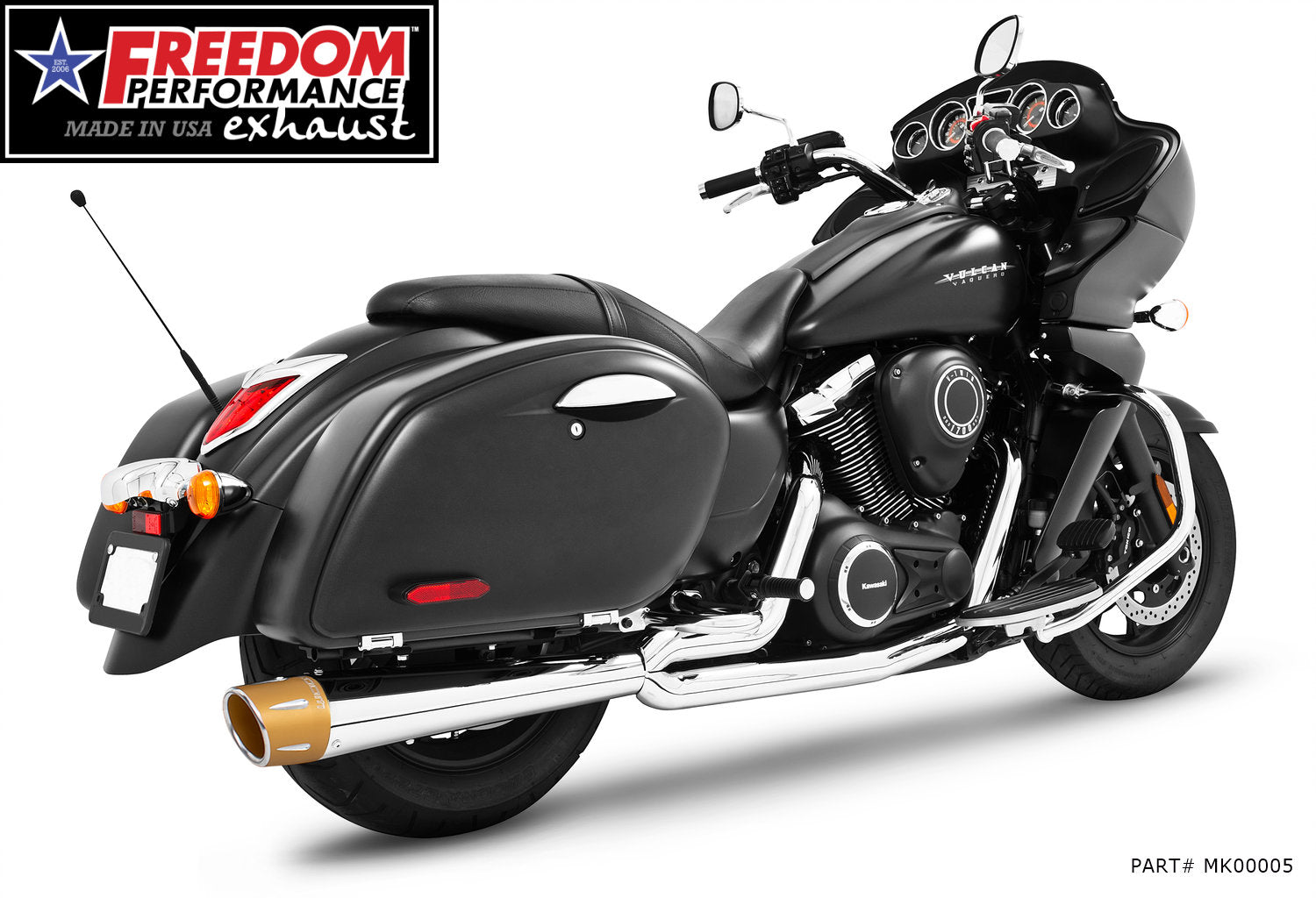 KAWASAKI VAQUERO 1700/NOMAD/VOYAGER COMBAT 2-INTO-1 2006-PRESENT