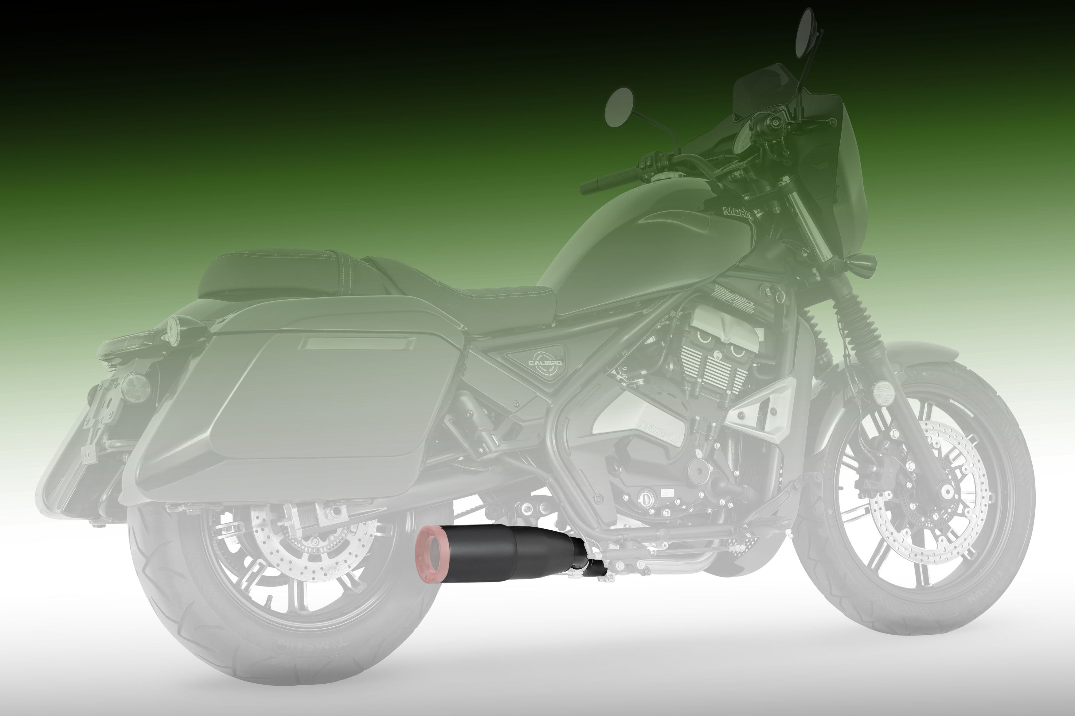 (PRE-ORDER) MOTO MORINI CALIBRO 700-BAGGER 4.5" MUFFLER ONLY