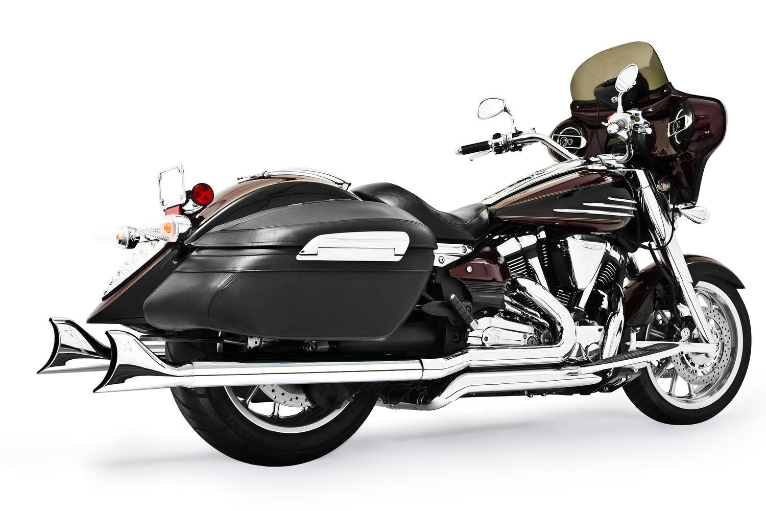 YAMAHA ROADLINER/ STRATOLINER/ RAIDER SHARKTAIL TRUE-DUAL COMPLETE SYSTEM (