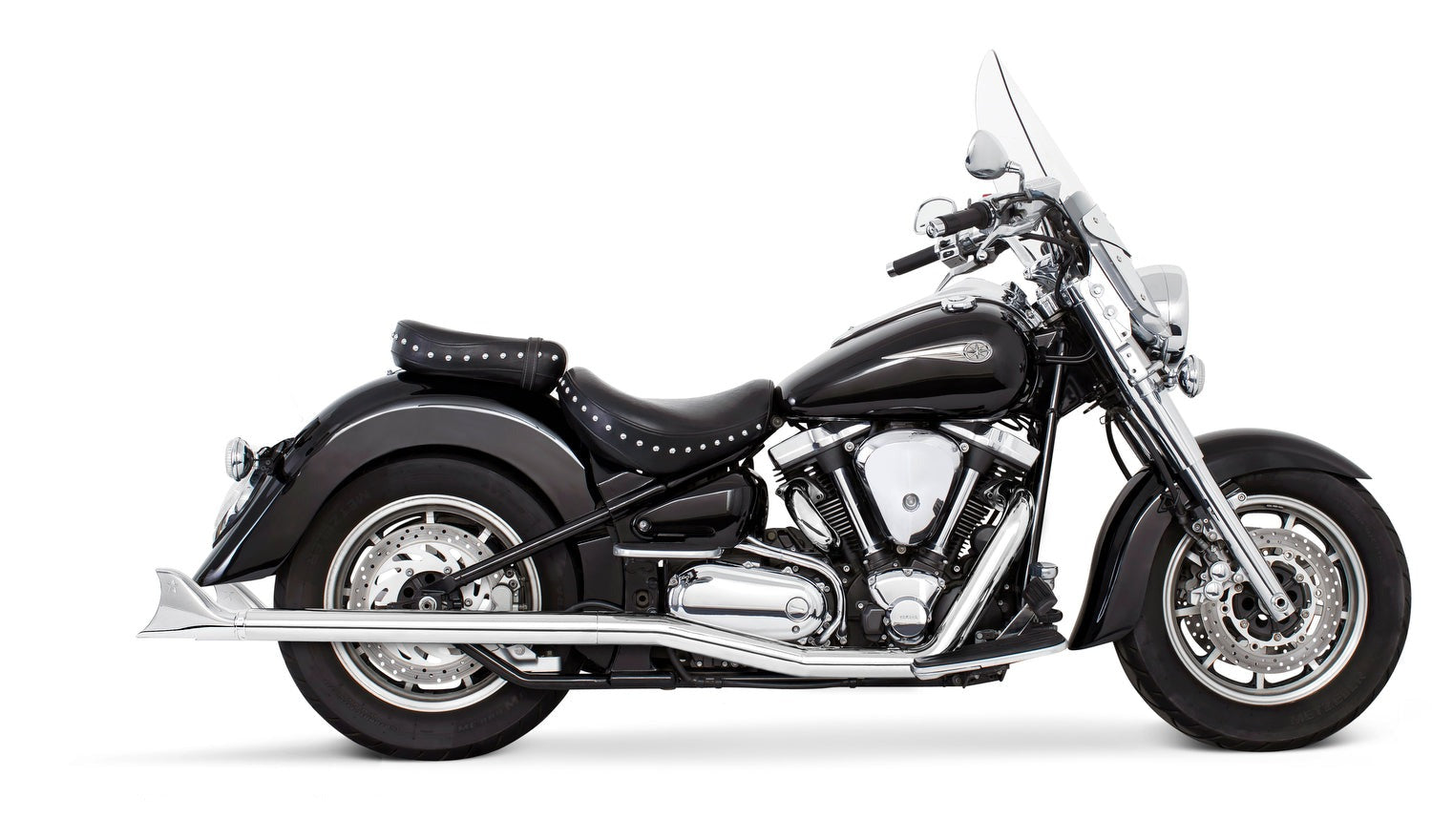 YAMAHA ROADSTAR SHARKTAIL COMPLETE TRUE-DUAL FULL SYSTEM - 1999 to 2014