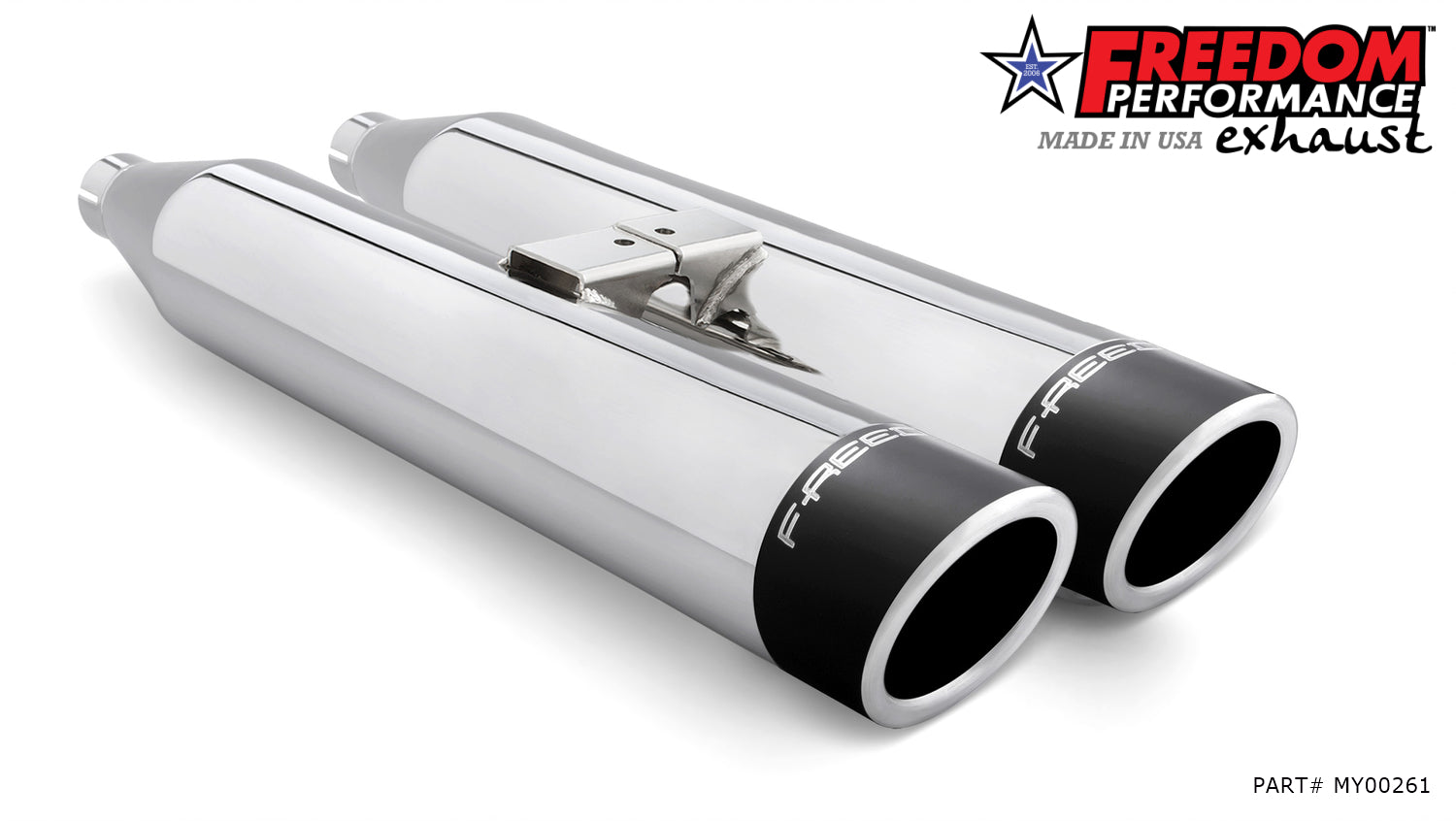 YAMAHA VENTURE/ROYAL STAR 1999-2014 SLIP-ONS check description for Quiet Baffles.