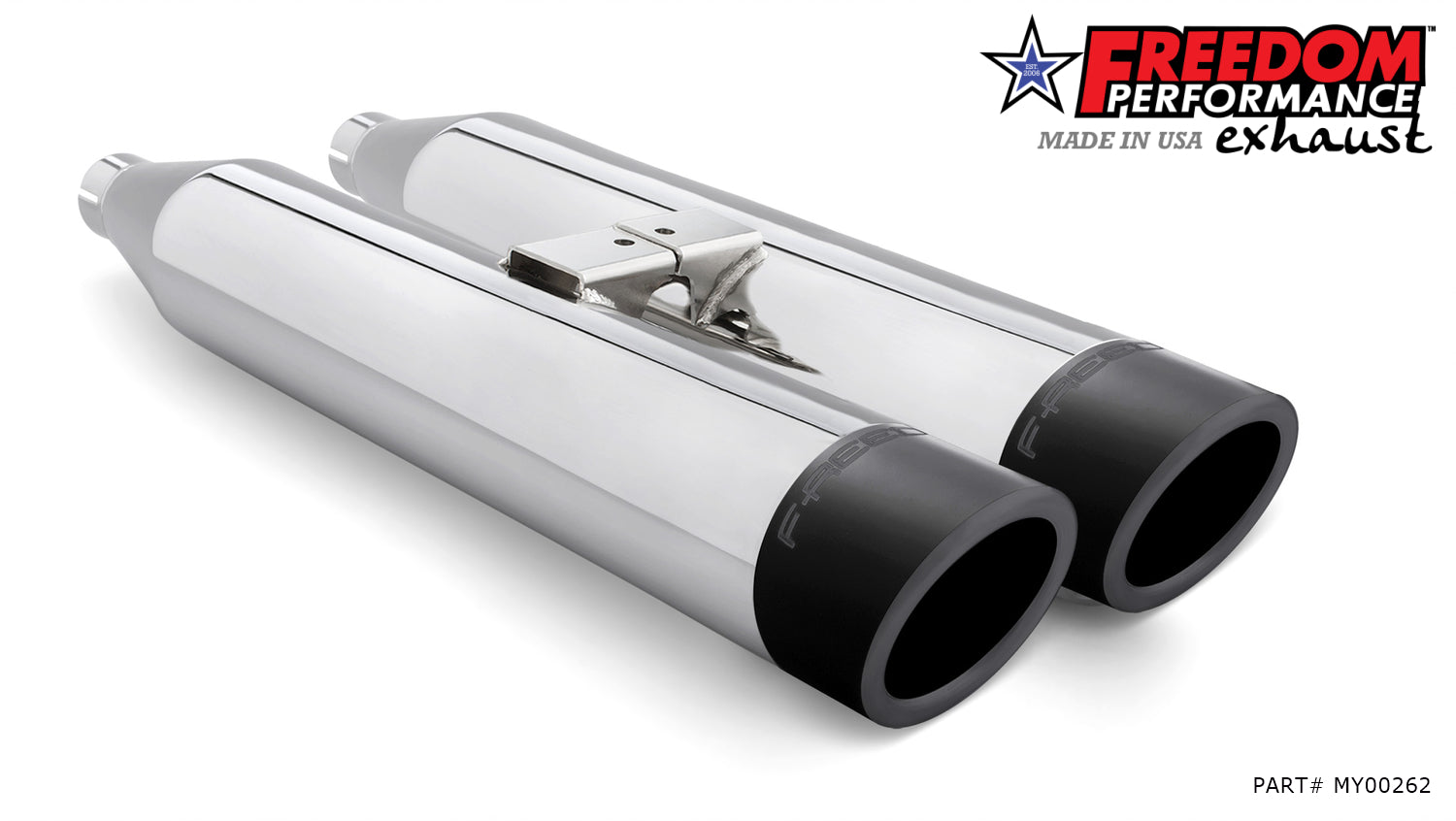 YAMAHA VENTURE/ROYAL STAR 1999-2014 SLIP-ONS check description for Quiet Baffles.