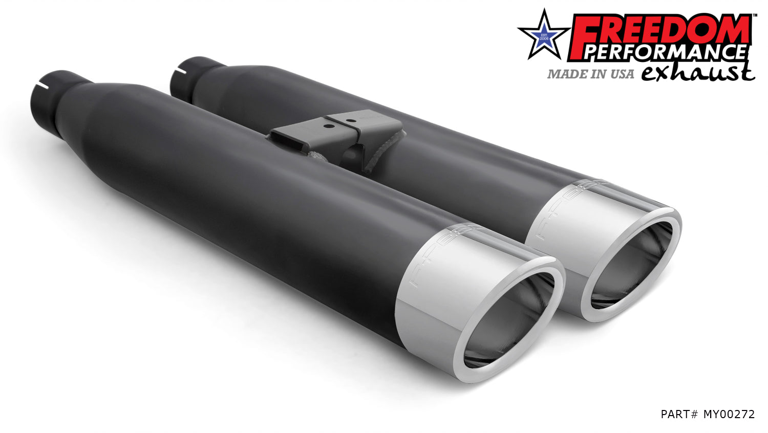 YAMAHA VENTURE/ROYAL STAR 1999-2014 SLIP-ONS check description for Quiet Baffles.