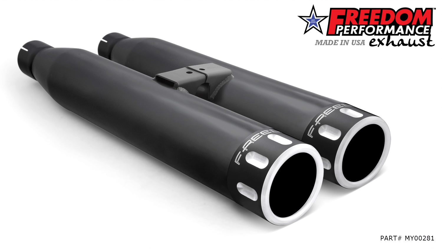 YAMAHA VENTURE/ROYAL STAR 1999-2014 SLIP-ONS check description for Quiet Baffles.