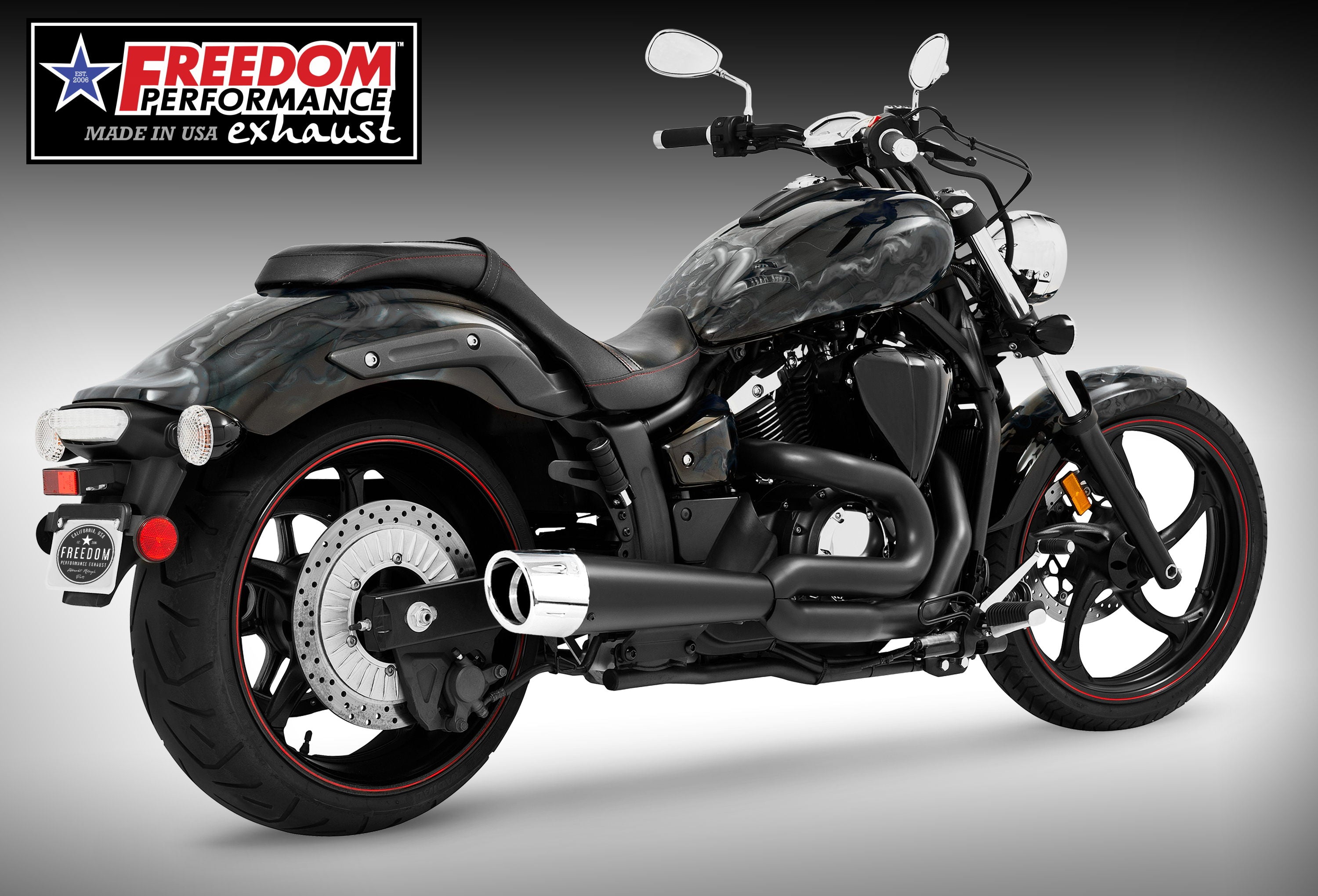 YAMAHA STRYKER COMBAT FLUTED 2-INTO-1 2011-2020