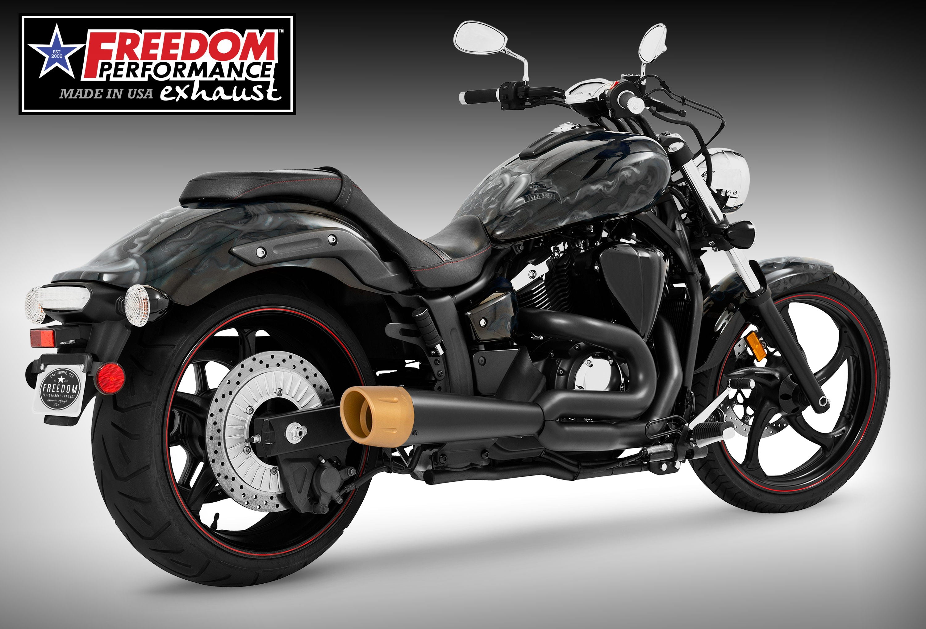 YAMAHA STRYKER COMBAT FLUTED 2-INTO-1 2011-2020