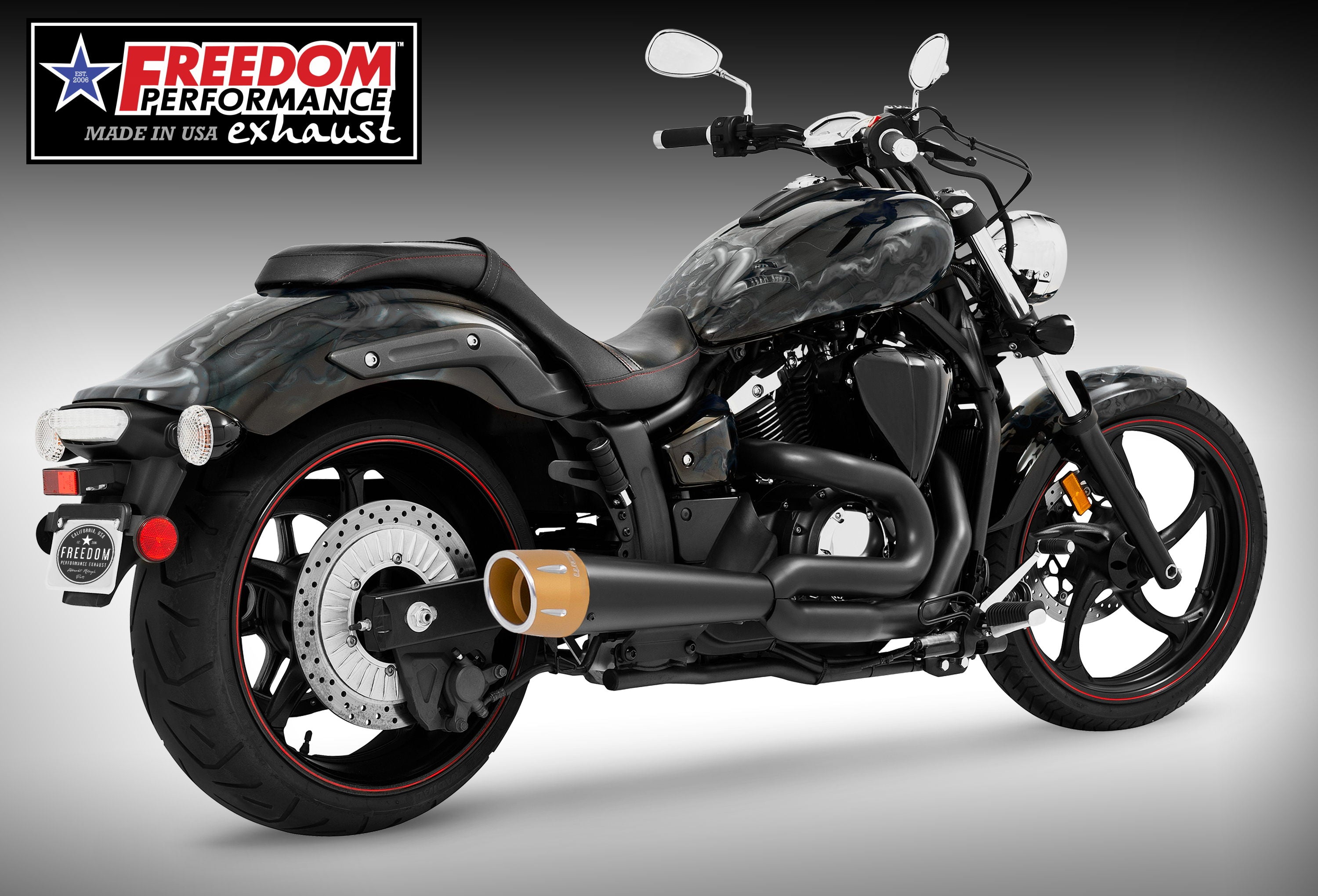 YAMAHA STRYKER COMBAT FLUTED 2-INTO-1 2011-2020