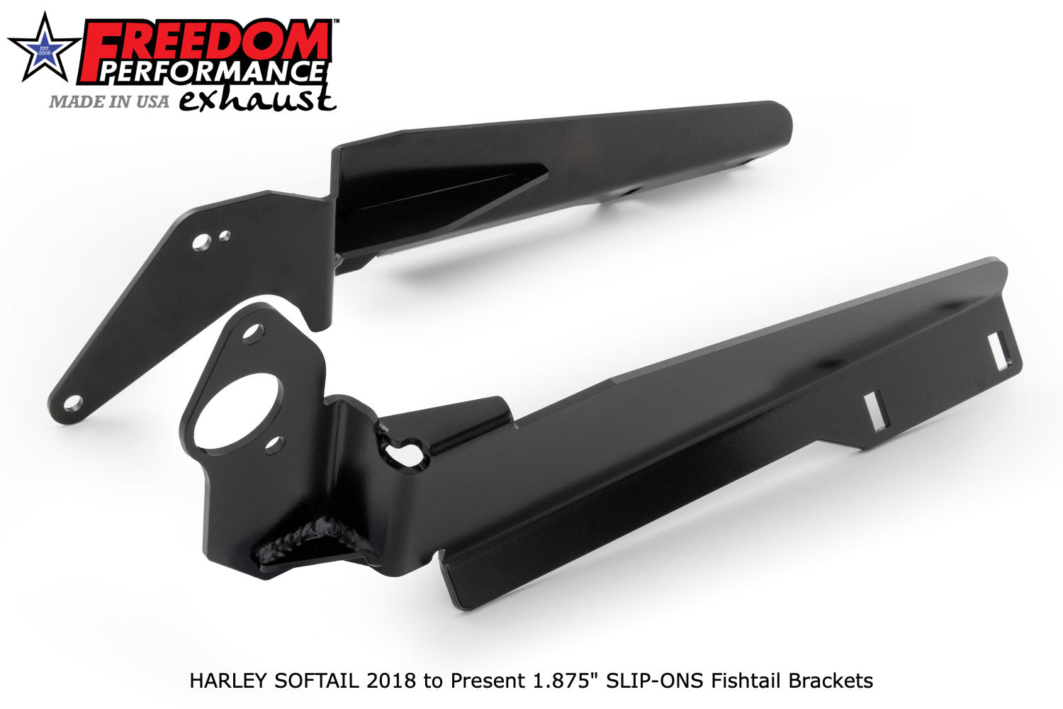 thumbnail image 2 of Chrome Exhaust Mount Bracket For Harley Touring FLT Models 1986-2016 2 of 5