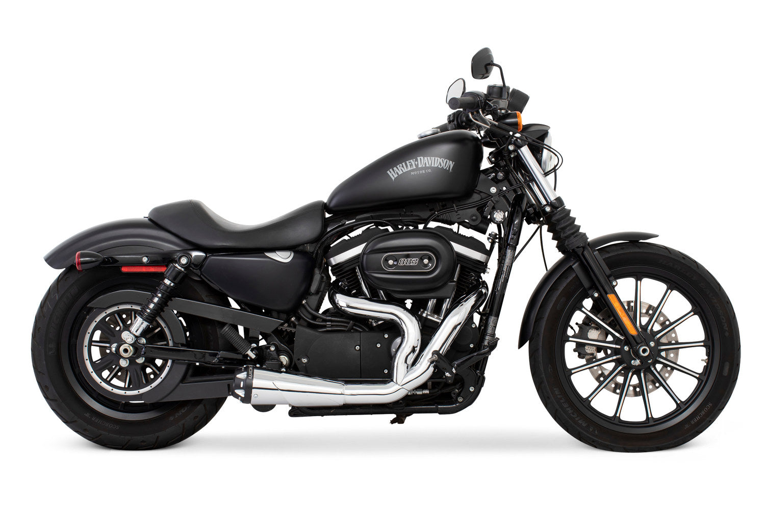 HARLEY SPORTSTER 2-INTO-1 SHORTY 2004-2022 (SPECIAL ORDER)