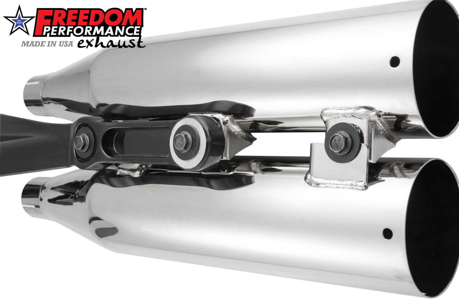 INDIAN SCOUT-ROGUE-BOBBER-SIXTY-SPORT FREEDOM 4" SLIP-ONS 2014-2024 Bundle